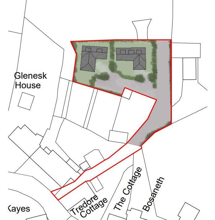 Newtown St Martin, Helston Plot for sale £360,000