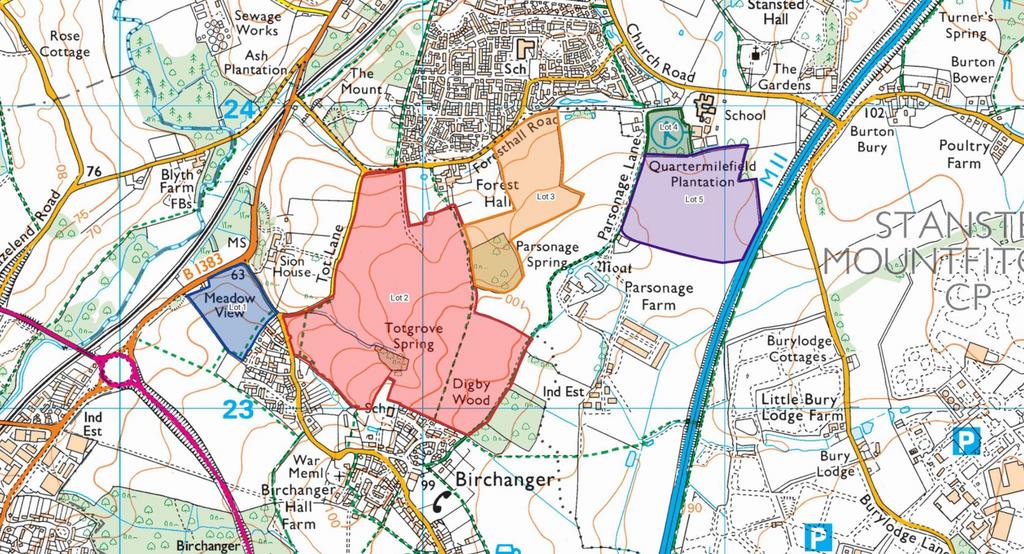 Stansted Farm land for sale £975,000