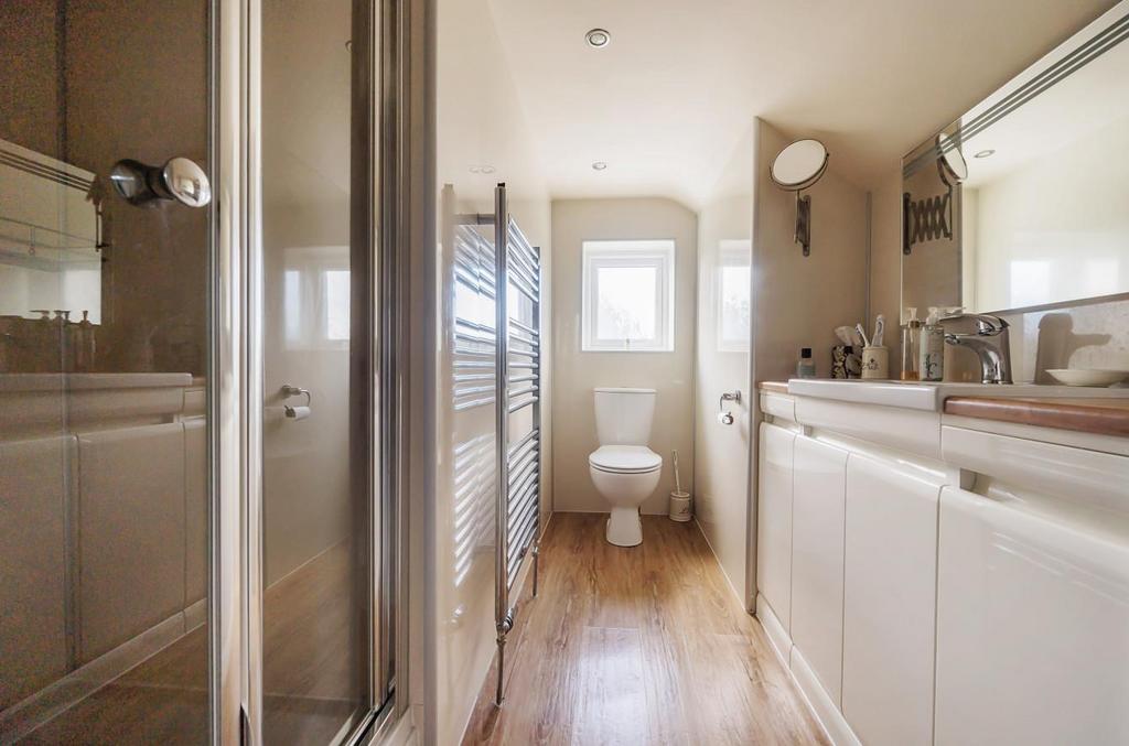Upstairs shower room