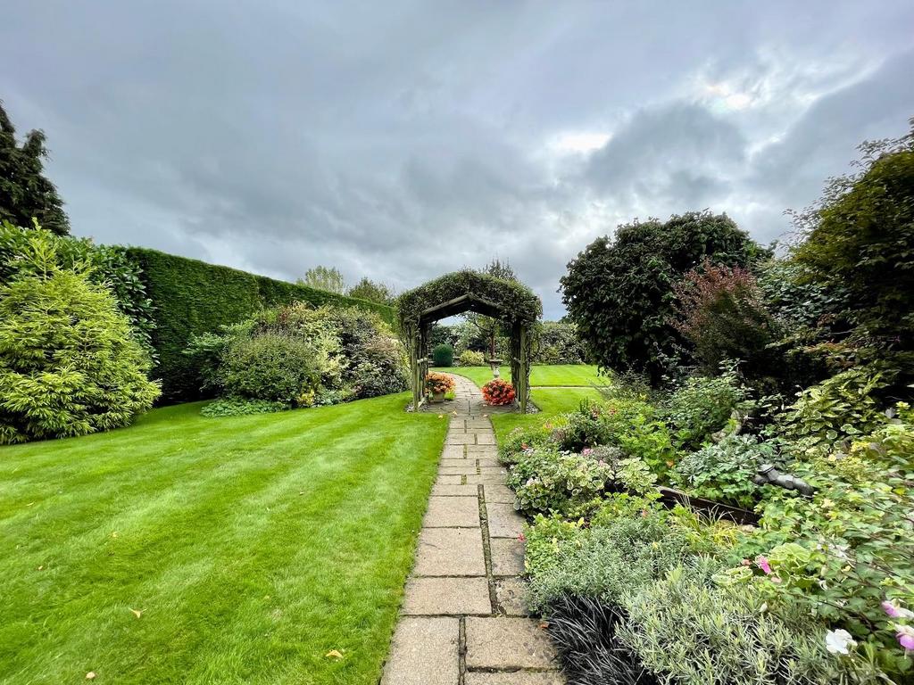 Rear garden