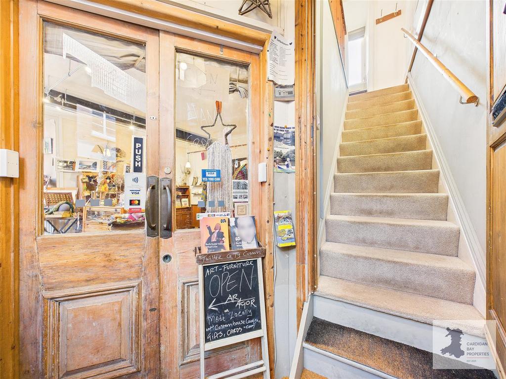 Entrance Hall to Shop and Flat