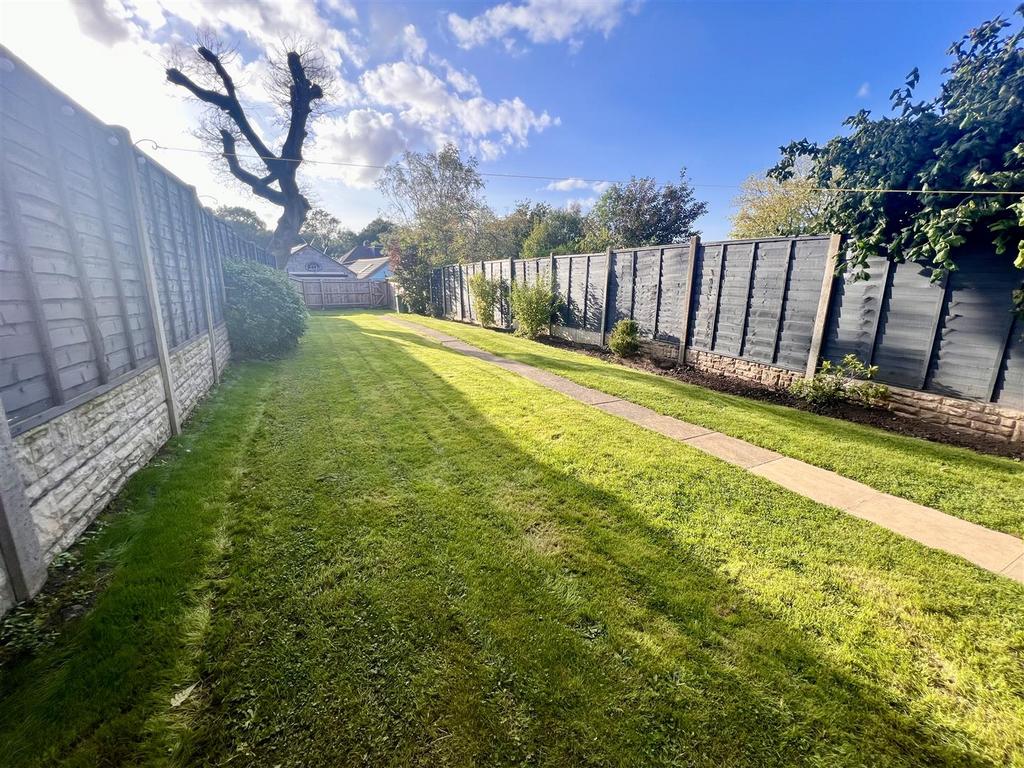 Rear garden