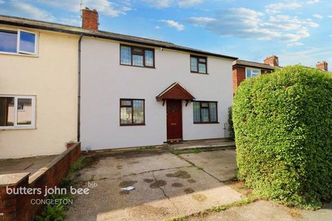 3 bedroom end of terrace house for sale, Crescent Road, Congleton