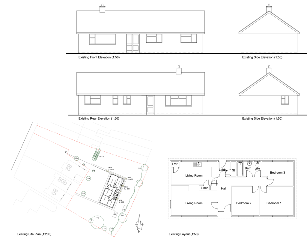 Existing layout