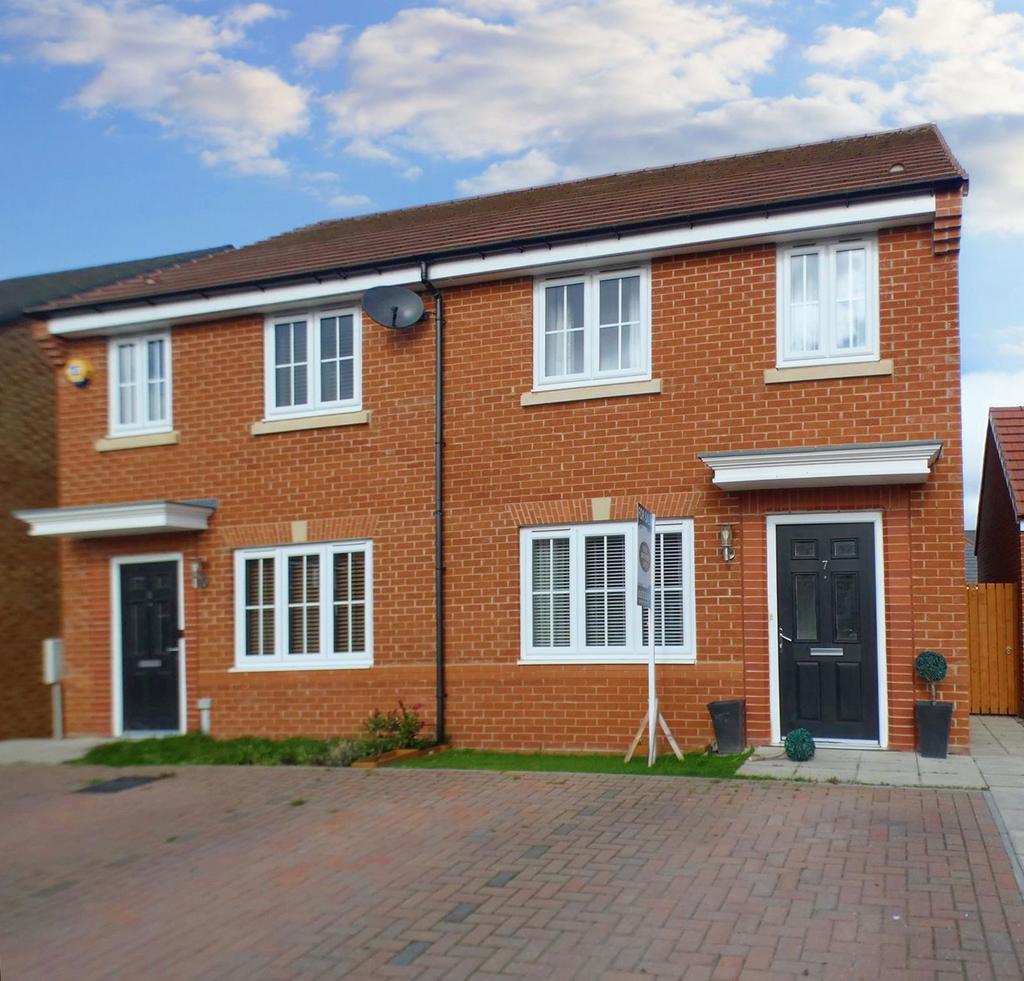 Lily Gardens, Portland Wynd, Blyth... 3 bed semidetached house for