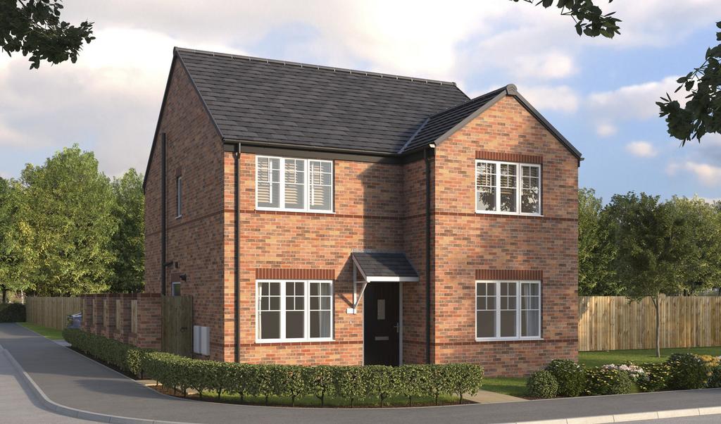 Plot 235 at Earl's Park Land off Tibshelf Road, Chesterfield S42 4 bed