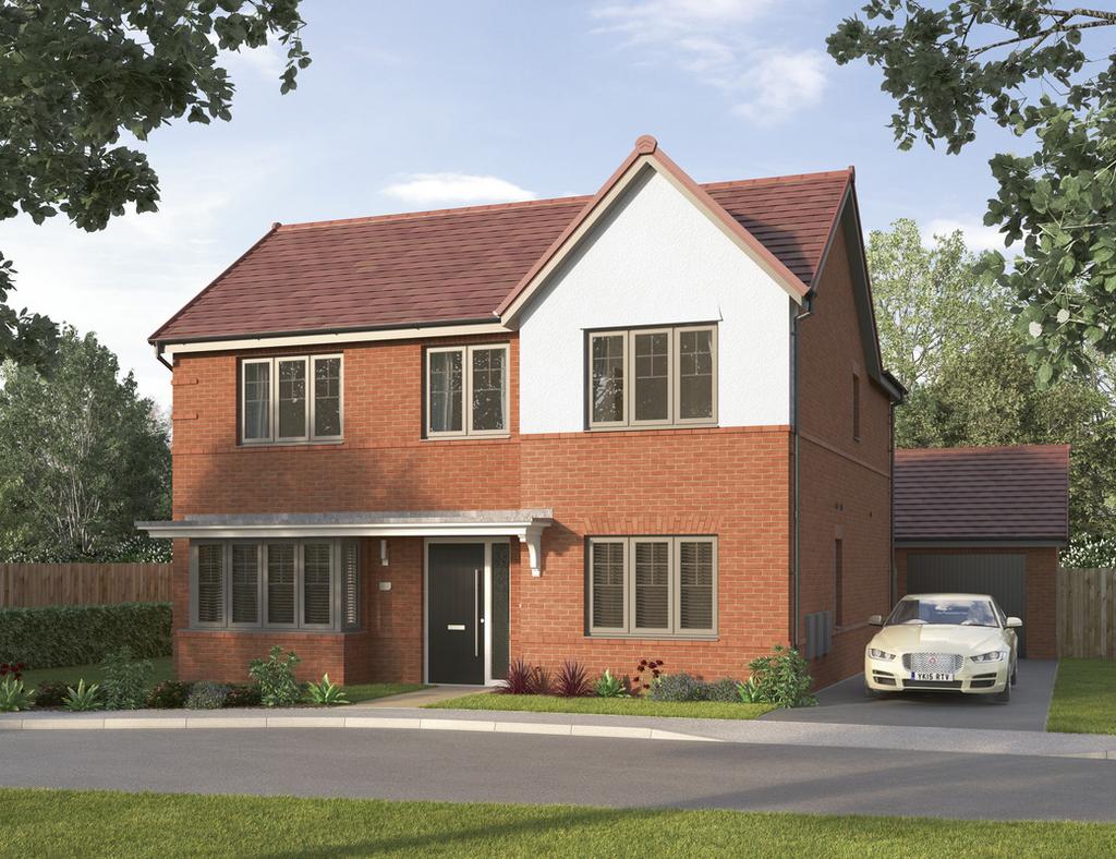 Plot 404 at Cotchett Village Etwall Road, Mickleover DE3 4 bed detached