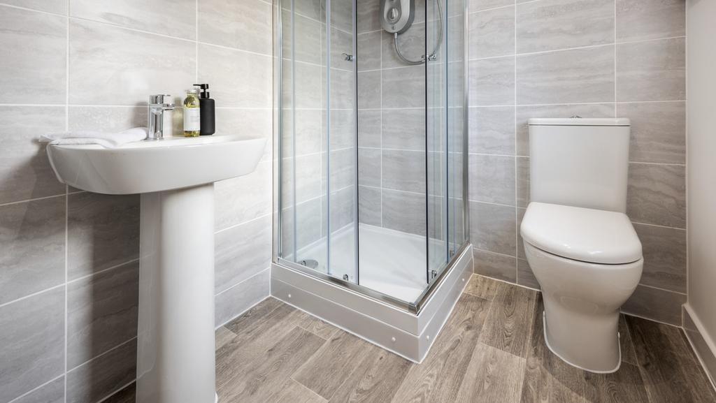 Indicative En Suite Shower Room, Contemporary...