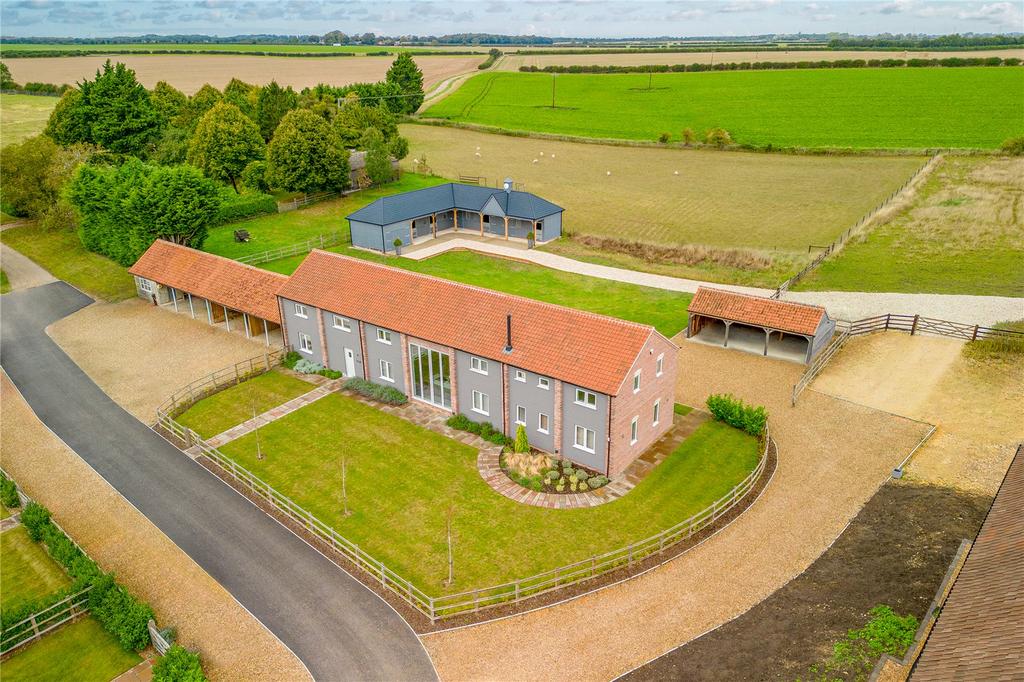 Temple Bruer, Lincoln LN5 5 bed equestrian property for sale £1,250,000