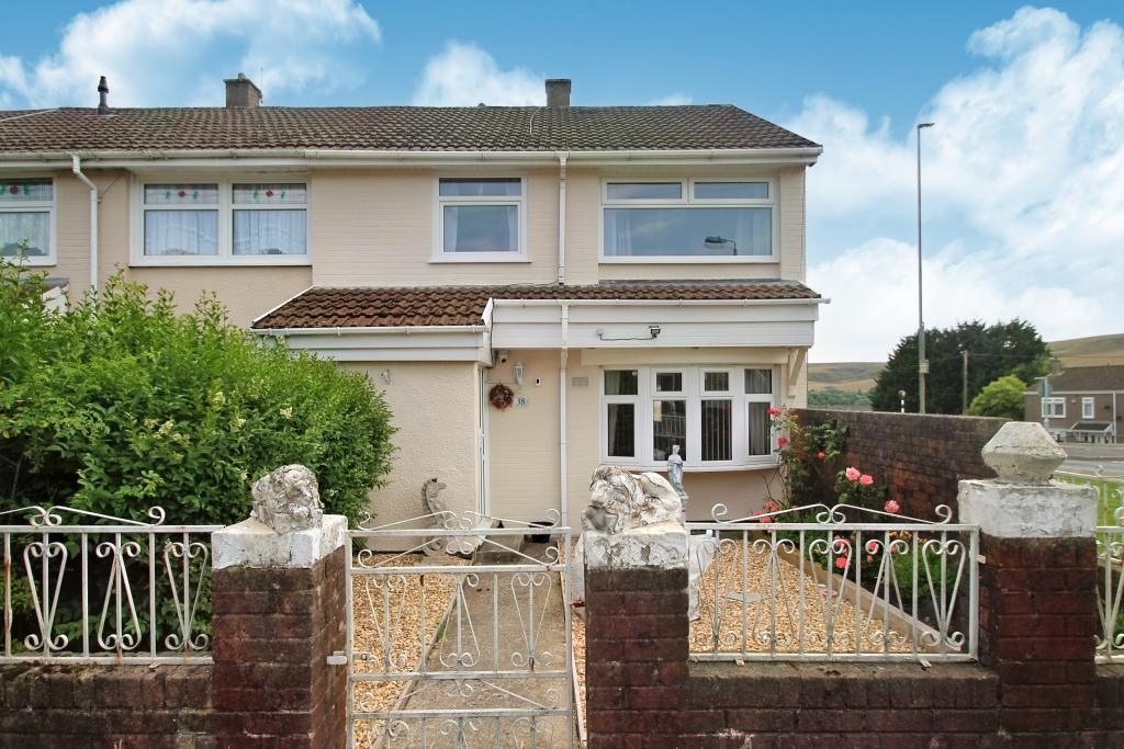 Rhymney NP22 3 bed end of terrace house for sale £129,950