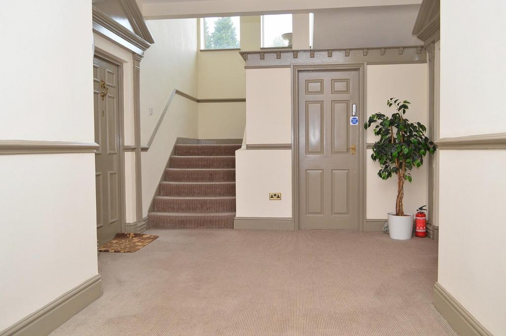 Entrance to the building