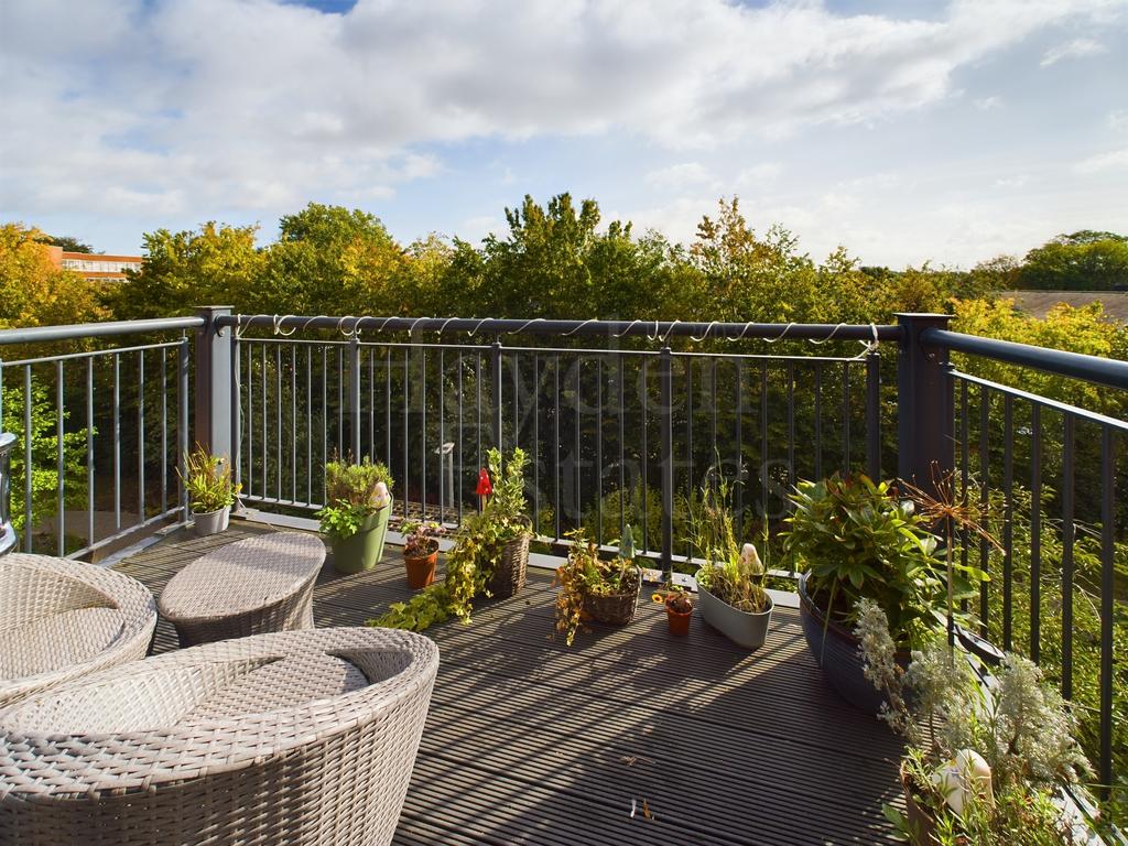 Private balcony