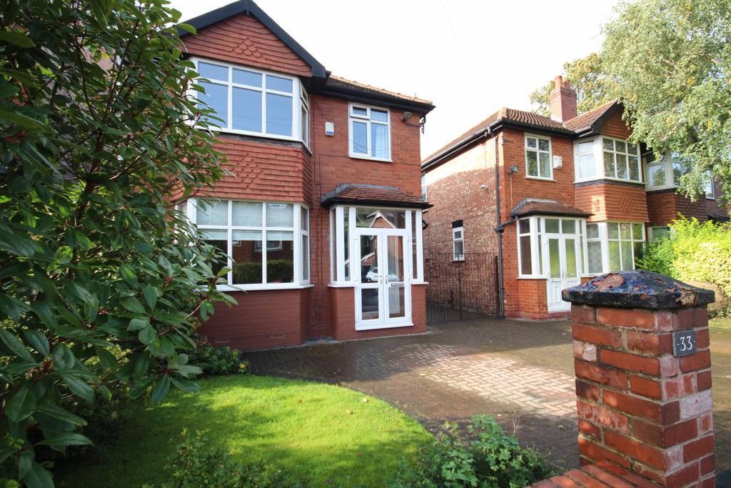 Cromwell Road, Stretford, M32 8GH 3 bed detached house for sale £450,000