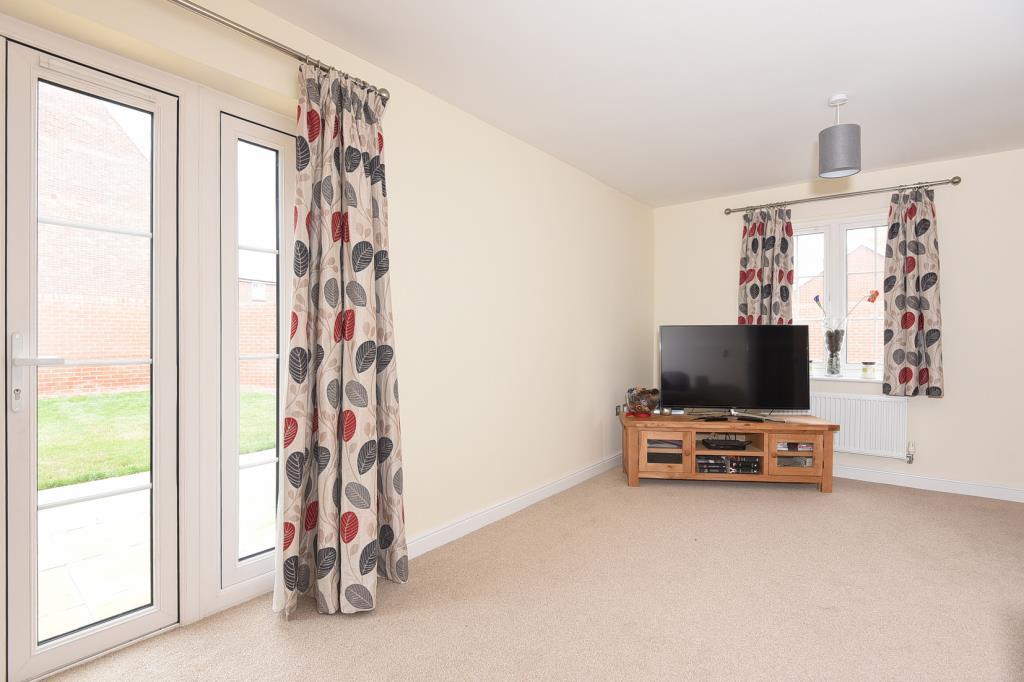 Living Room with Doors to Garden