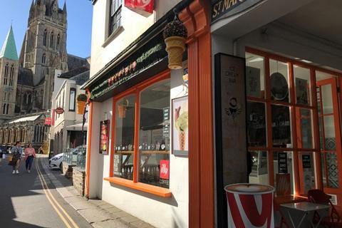 Retail property (high street) for sale, ARTISAN GELATO ICE CREAM and MACARON BAR , TRURO, CORNWALL