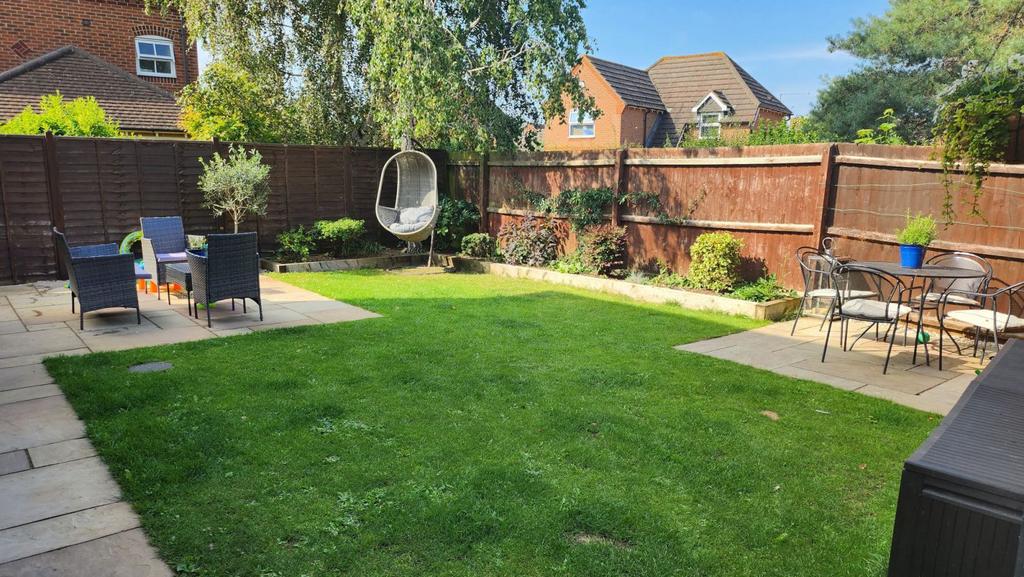 Rear garden