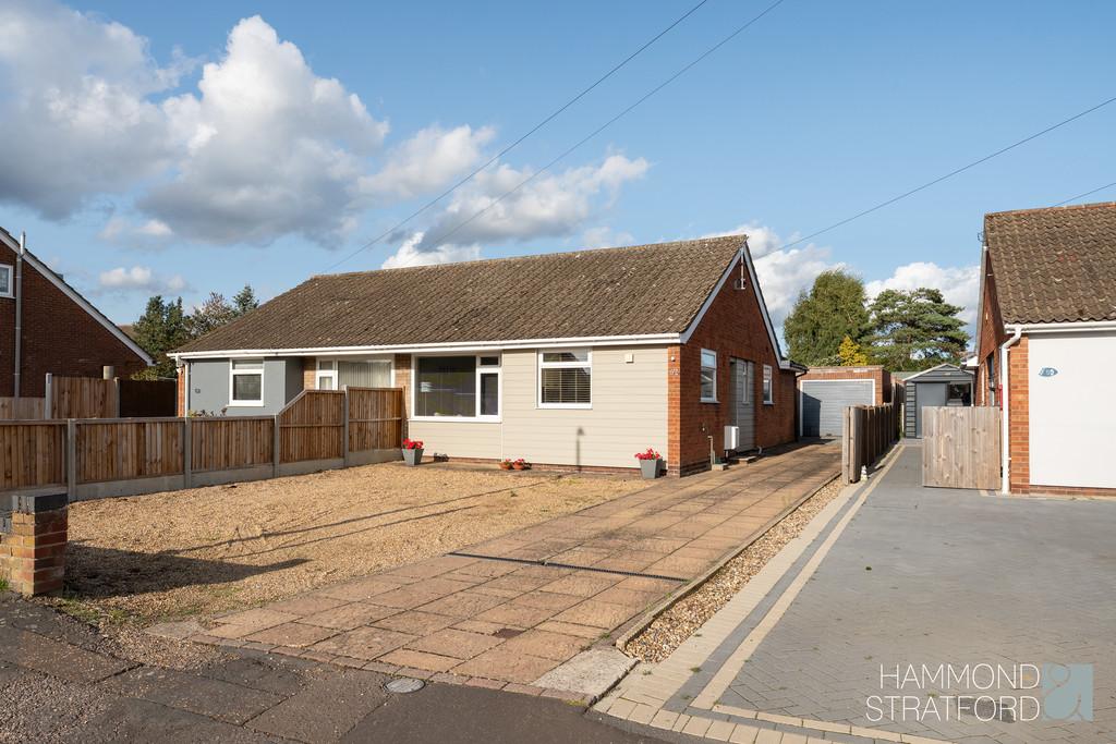 Bernham Road, Hellesdon 2 bed semidetached bungalow £280,000