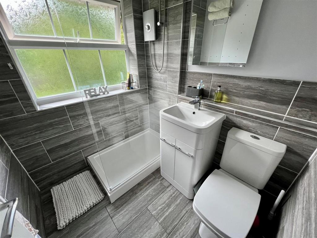 Refitted shower room