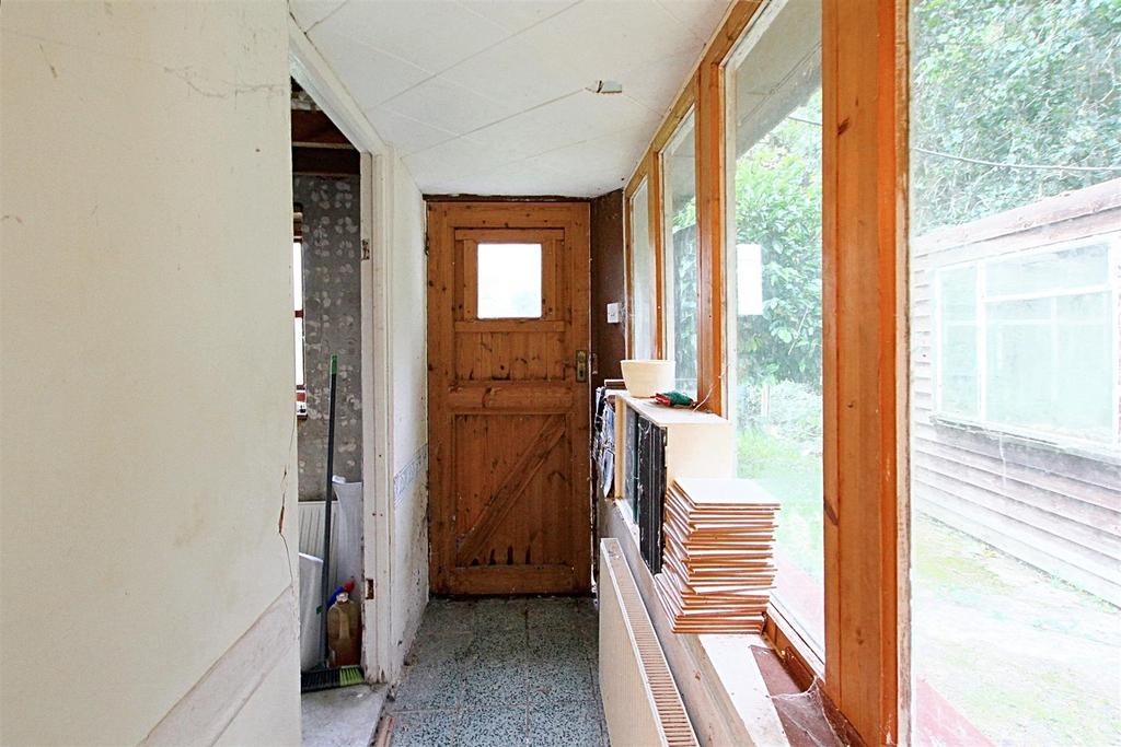 Rear porch