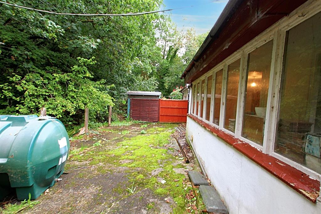 Rear patio