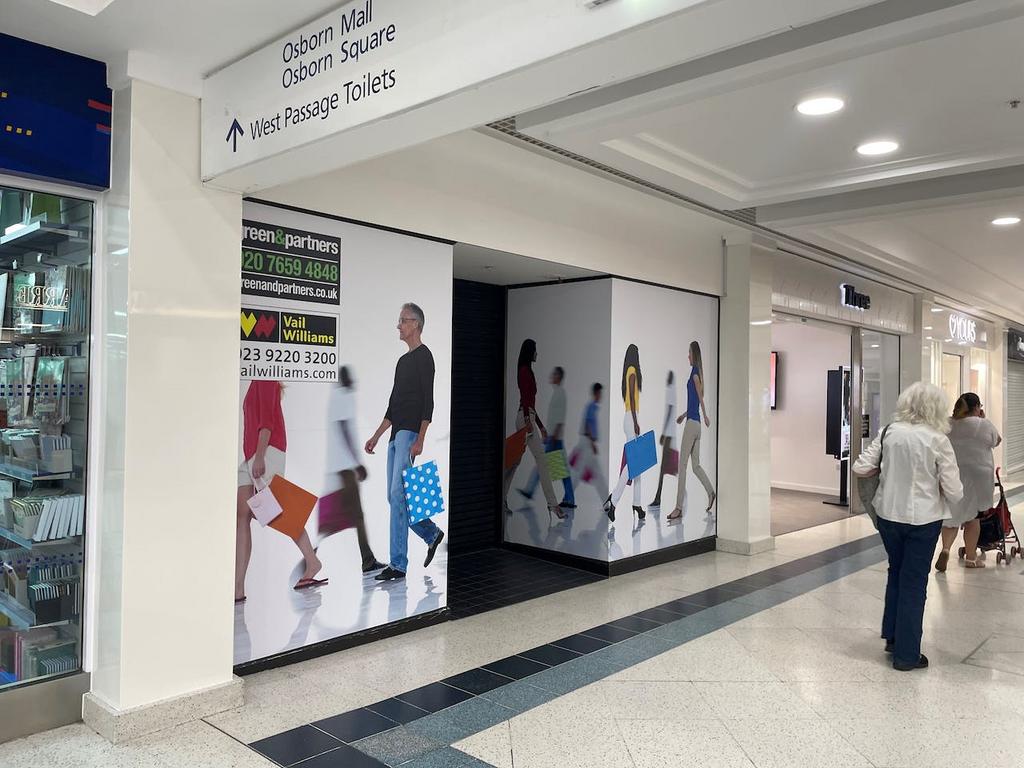 Unit 65b (27 Westbury Mall) Fareham Shopping Centre, Fareham, PO16 0PD