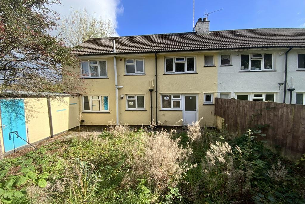 Back of property