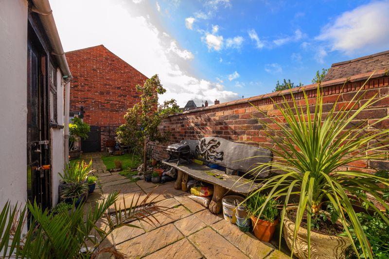Rear courtyard