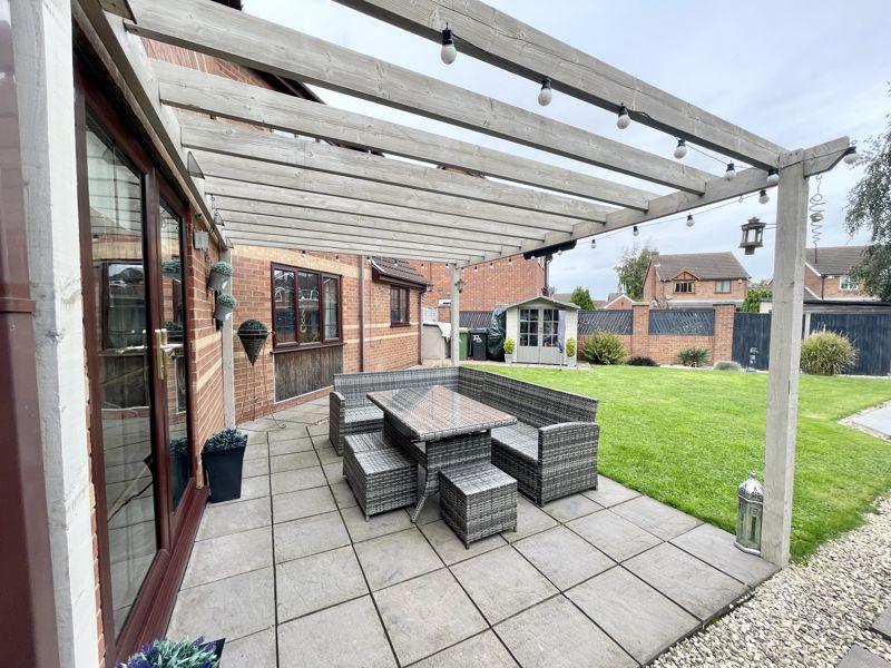 Rear garden