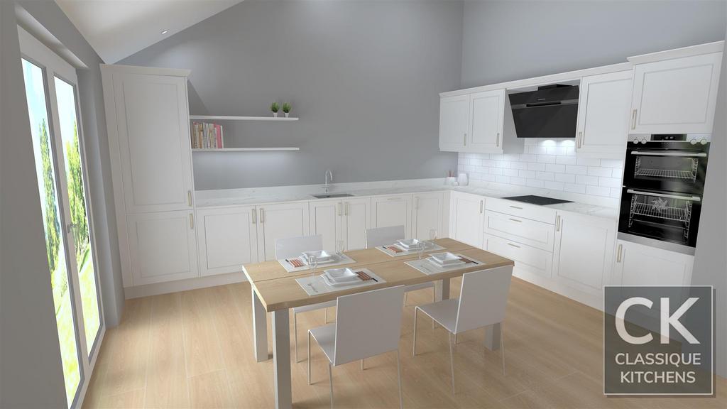 Kitchen / Dining / Living (30m²)