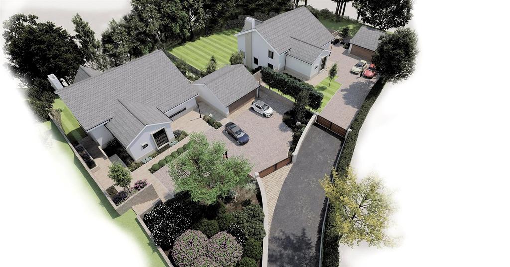 Castle Hill, Prestbury, Macclesfield... 4 bed property with land for