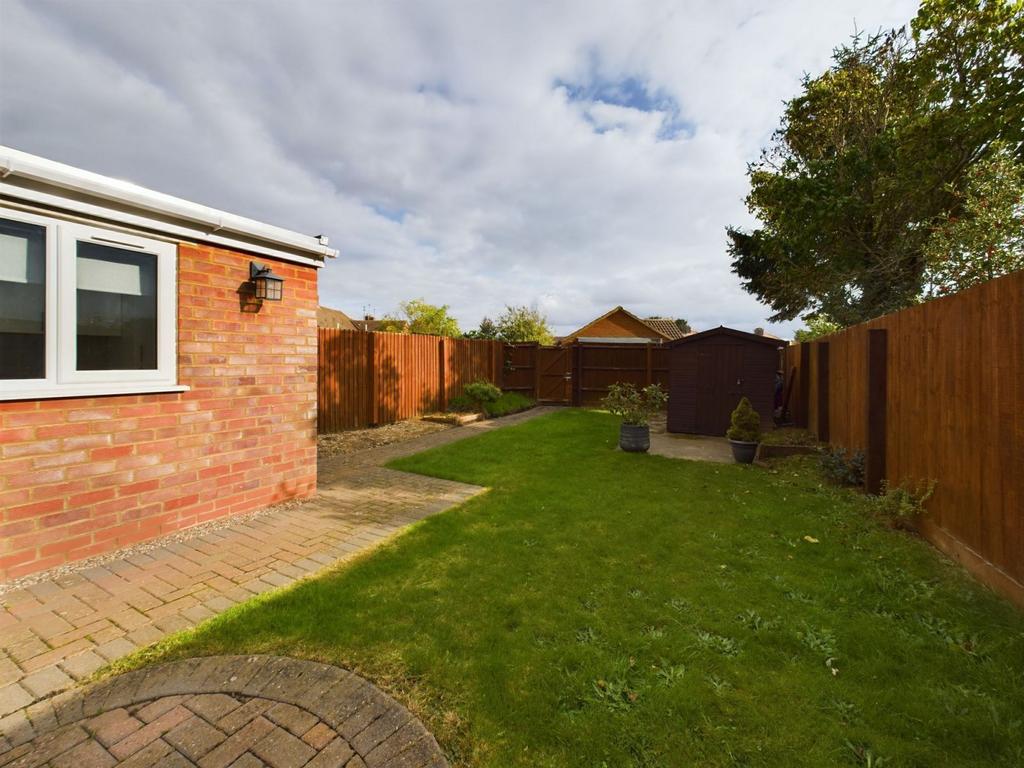 Rear garden