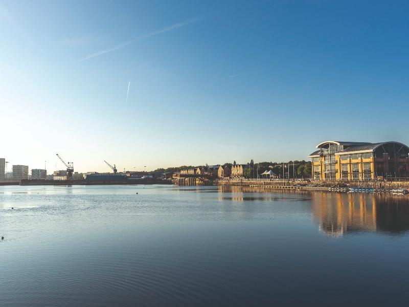 River Medway waterfront