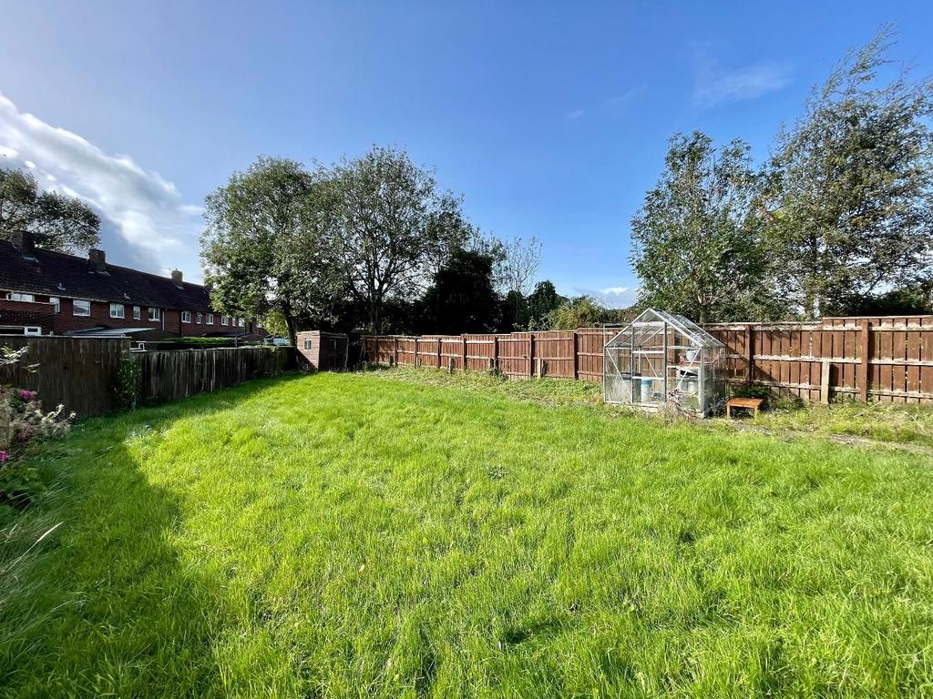 Rear garden