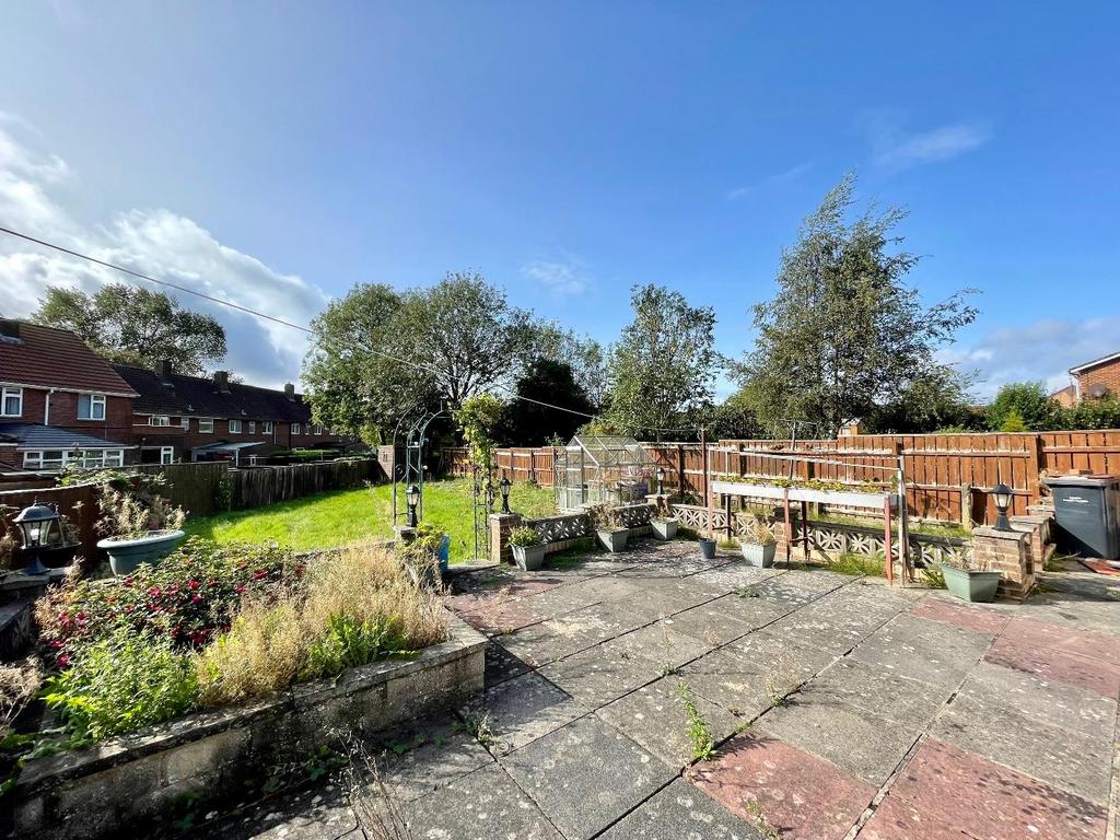 Rear garden