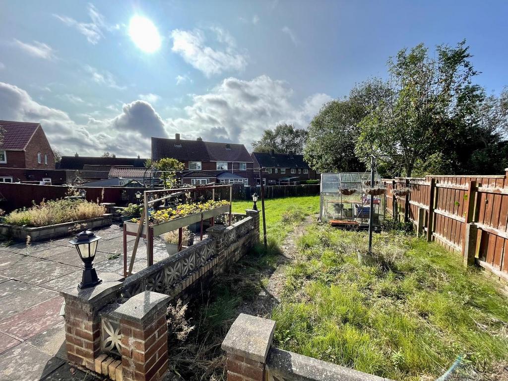 Rear garden