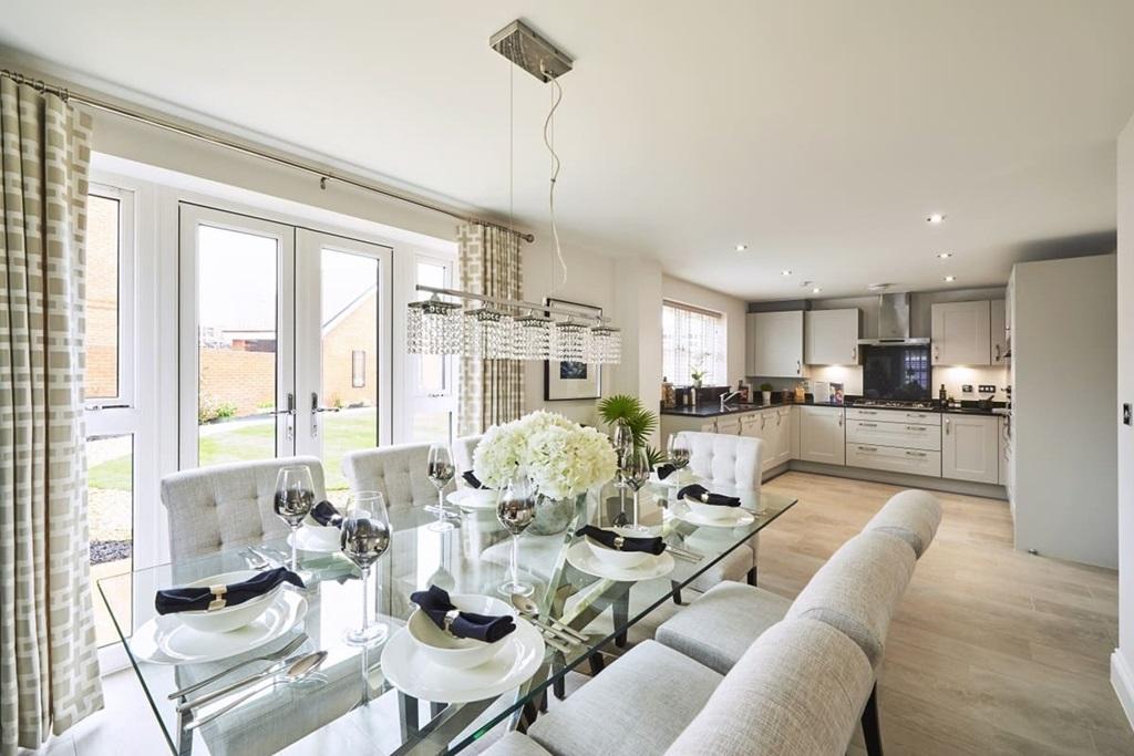 Open plan space for entertaining