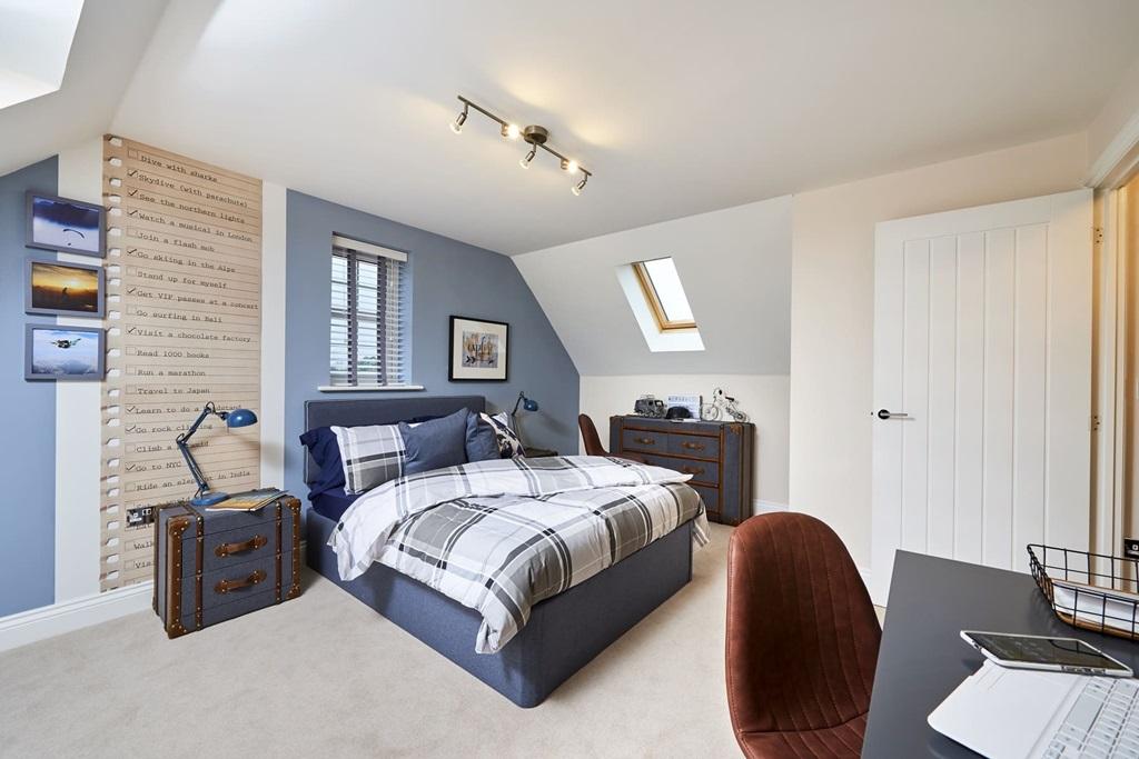 Teenagers can enjoy their own space on the...