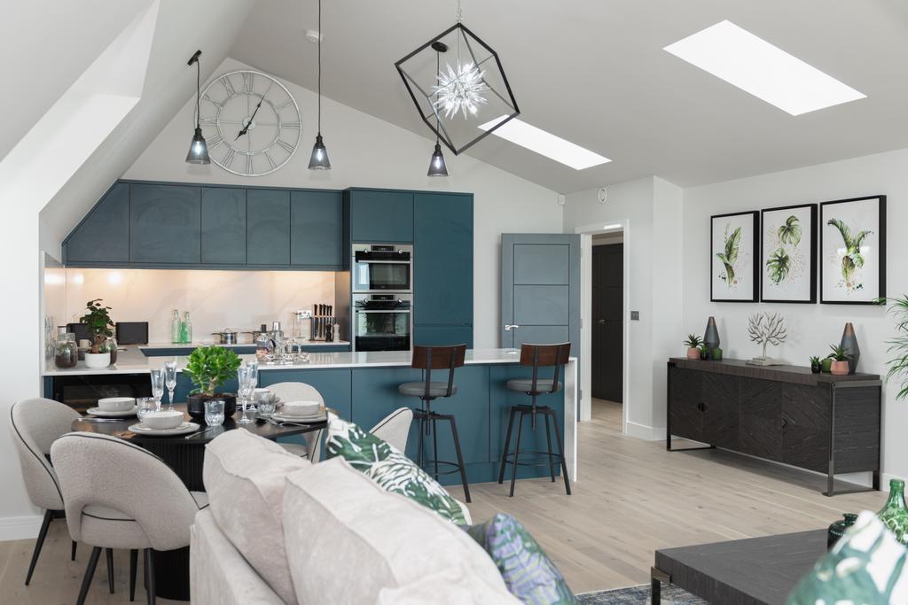 Living space/kitchen