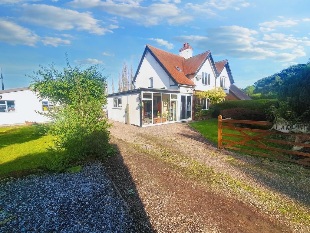 1, The Larches, Watling Street... 3 bed semidetached house for sale