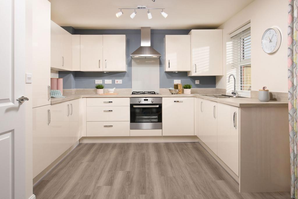 Archford kitchen with integrated appliances