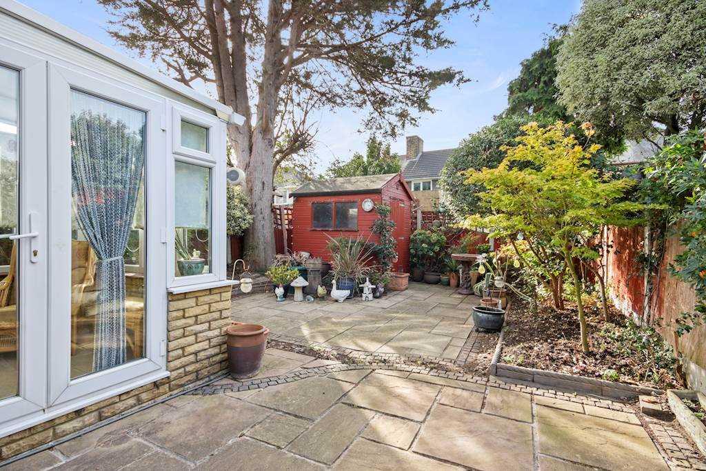 Private rear garden
