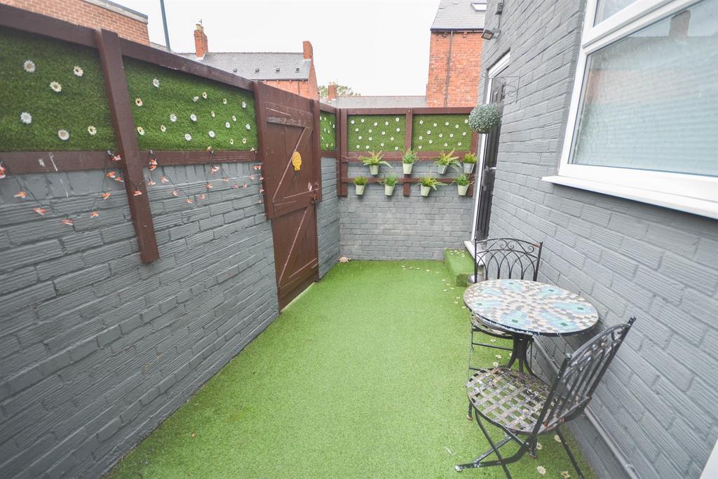 Shared rear garden