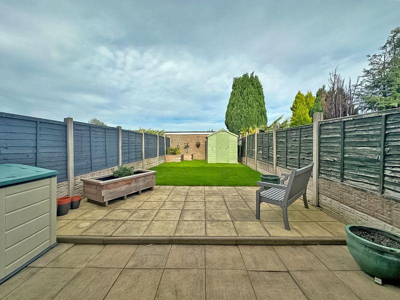 Rear garden