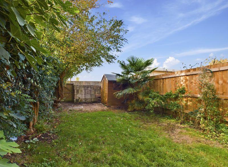 Rear garden