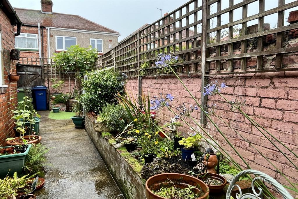 Rear garden