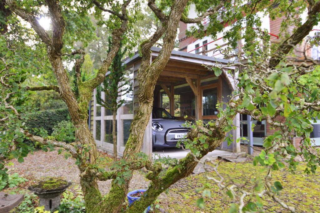 Oak framed Car port