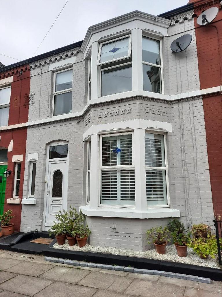 Ashbourne Road, Liverpool, L17 9QJ 3 bed terraced house £1,050 pcm (£242 pw)
