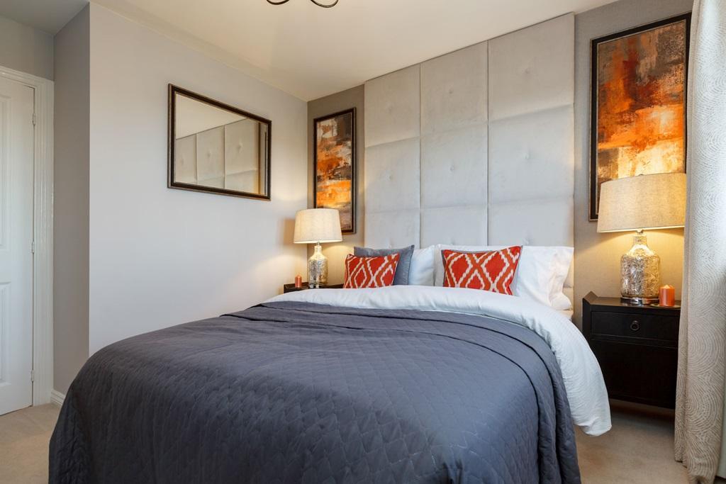 Main bedroom with plenty of space for storage