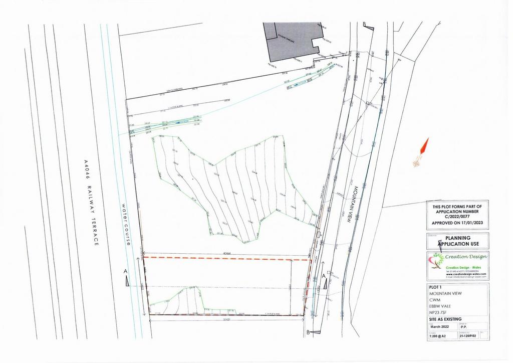 Mountain View, Cwm, NP23 Land for sale £120,000
