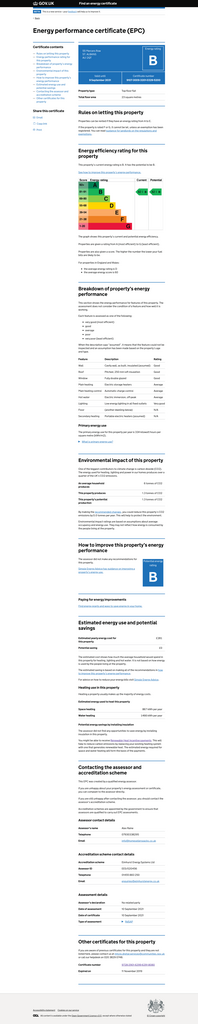 EPC Certificate